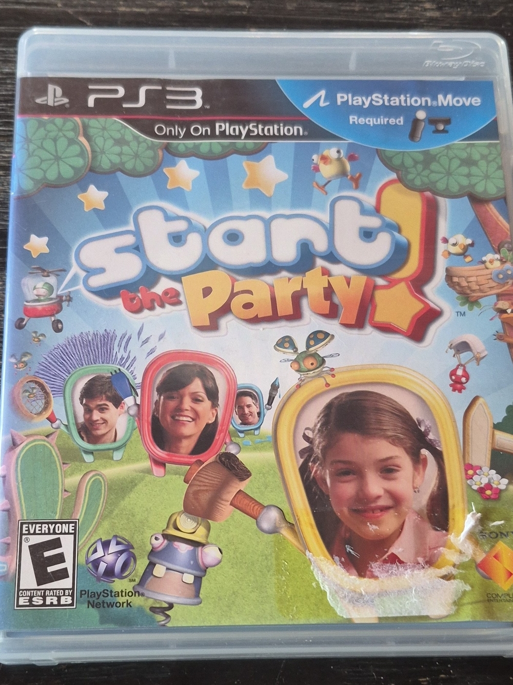 Sony PS3 Start the Party - Bright Blue, Yellow, Pink